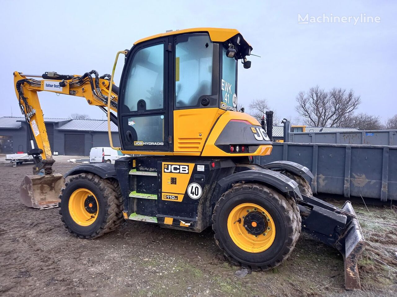 Spider Rig Jcb JCB Hydradig Wheeled Excavator for sale | Machinelista